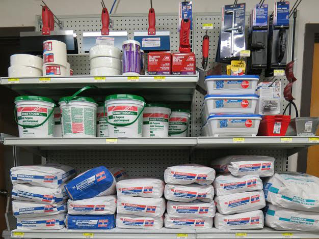 Drywall supplies are available at Mission Ace Hardware & Lumber in Santa Rosa, CA.